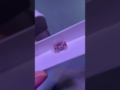 5.03ct Lab Growm Diamond Emerald Cut CVD Fancy Pink VS2 VG EX N IGI ♪ LG629417296