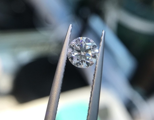 Beli 1.0CT D VS2 ID EX CVD HPHT Lab Berukuran Berlian Bulat Berpotongan Brilliant online manufacture