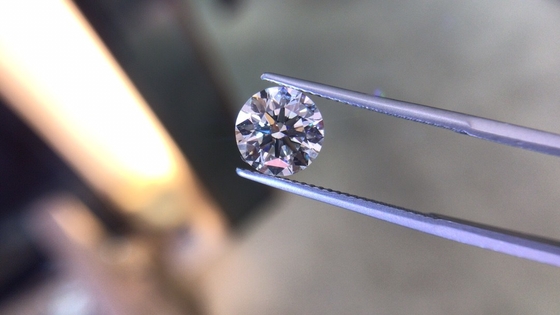 Beli IGI Bersertifikat 1.53CT F VVS2 ID EX Berlian Lab Tumbuh HPHT Potongan Bulat online manufacture