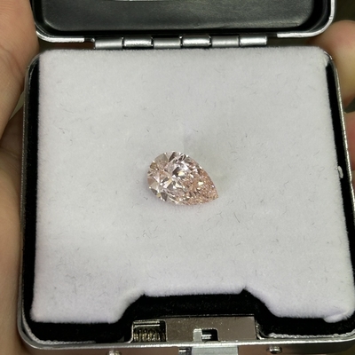 Beli 3.01CT Fancy Light Pink Cvd Diamond VS1 2EX CVD Lab Dimulai Diamond Pear Cut IGI Sertifikasi online manufacture