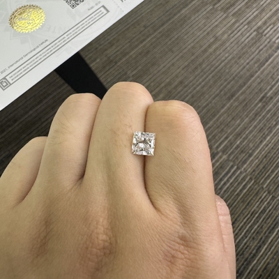 Beli 2.16CT F VVS2 EX VG Putri Potong Laboratorium Berlian Tumbuh OEM ODM online manufacture