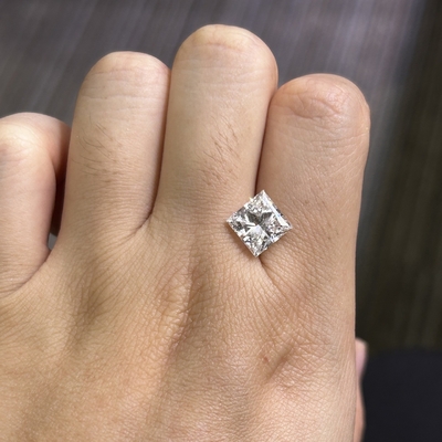 Beli 3.32CT F VS1 EX VG CVD Princess Lab Diamond IGI Sertifikasi LG628422058 online manufacture