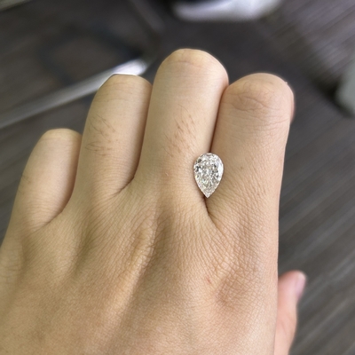 Beli 2.11CT E VS1 2EX CVD Pear Cut Lab Berlian IGI Bersertifikat LG629416941 online manufacture