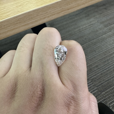 Beli 5.19 Karat G VS1 2EX CVD Lab Tumbuh Pear Diamond berbentuk IGI Sertifikasi online manufacture