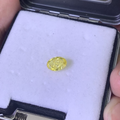 Beli 1.51ct Diamond Lab Tumbuh Oval Potongan HPHT Fancy Kuning VS1 2EX N online manufacture
