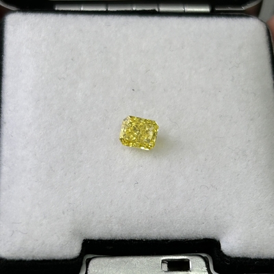 Beli 1.03ct VS2 Laboratorium Tumbuh Kemeja Kuning Mewah Untuk Perhiasan DIY online manufacture