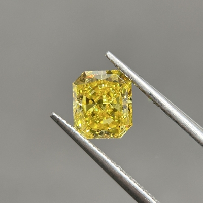 Beli 1.34ct VS1 Fancy Yellow Lab Tumbuh Berlian Untuk Perhiasan online manufacture