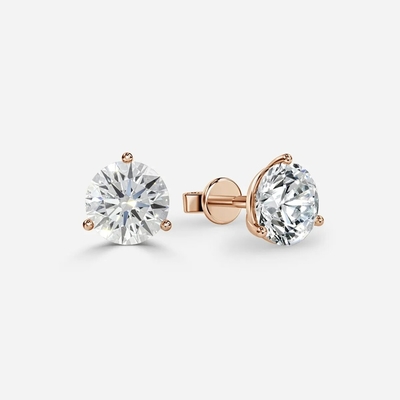 Beli Lab Tumbuh Diamond Stud Earrings 2 Karat 18K 14K 10K 9K Platinum online manufacture
