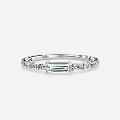 Beli 18K 14K 10K Emas Padat Custom Classics Perhiasan VVS Clarity HPHT Potong Lab Tumbuh Diamond Ring online manufacture