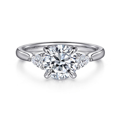Beli Putaran Bulat Klasik Berlian Tumbuh Laboratorium Dibuat Berlian Cincin 18K 14K 10K 9K Platinum online manufacture