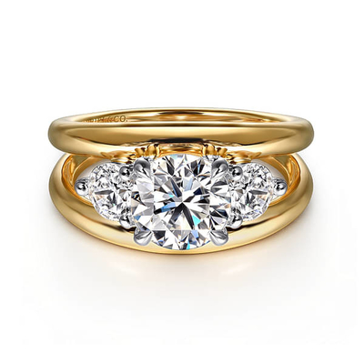 Beli 3 Stone CVD Round Cut Lab Dibuat Berlian Platinum Ring OEM ODM online manufacture