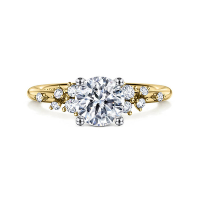 Beli 18K 14K 10K Emas Padat Perhiasan Pattern Disesuaikan VVS Clarity CVD Round Cut Eternity Ring Lab Berlian online manufacture