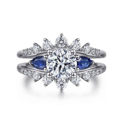 Beli Lab Tumbuh Berlian Cincin Pertunangan 1 + 0.51ctw 5# 6# 7# 8# 9# online manufacture
