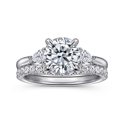 Beli Lab Diamond Wedding Band VVS Clarity HPHT Round Cut Lab Diproduksi Diamond Ring online manufacture