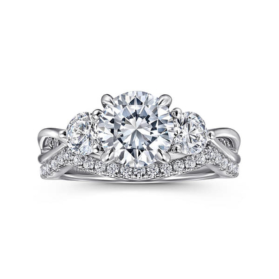 Beli Lab Diamond Wedding Band VVS Clarity HPHT Round Cut Lab Diproduksi Diamond Ring online manufacture