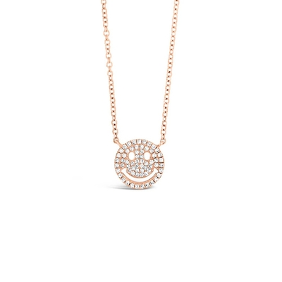 Beli 18K Solid Gold Clarity CVD Round Cut Bezel Laboratory Diproduksi Kalung Berlian Gaya Klasik online manufacture