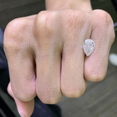 2.39CT F VS1 EX VG CVD Perhiasan berlian yang tumbuh longgar Sertifikat IGI LG630433625