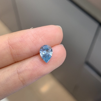 1.02 Karat Laboratorium Berlian Tumbuh Pear Brilliant Cut Untuk Perhiasan Membuat