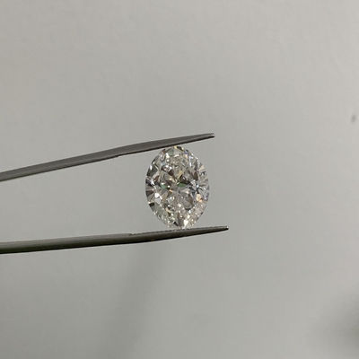 10.1ct Lab Growm Diamond Oval Cut CVD F VVS1 2EX N IGI Berlian yang diproduksi