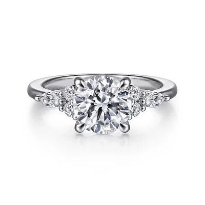 cincin pertunangan 14k 18k emas vintage janji cincin 1-2 CT unik lab tumbuh berlian cincin