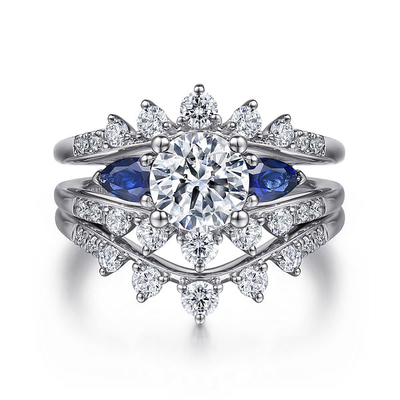 Lab Diamond Wedding Band VVS Clarity HPHT Round Cut Lab Diproduksi Diamond Ring
