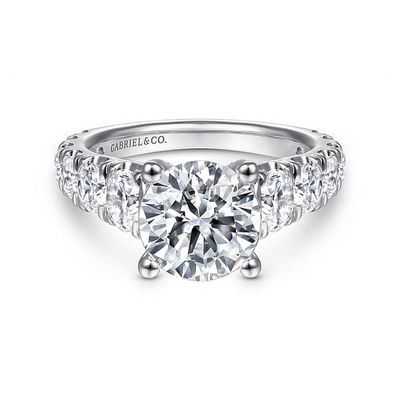 18K 14K 10K 9K Platinum Lab dewasa Diamond Wedding Band VVS Kejernihan HPHT Round Cut Ring