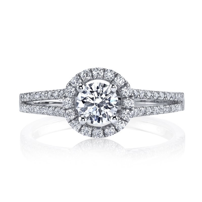 VVS Clarity HPHT Lab Diamond Wedding Band Gaya Klasik Putaran Bulat Lab Menumbuhkan Diamond Ring